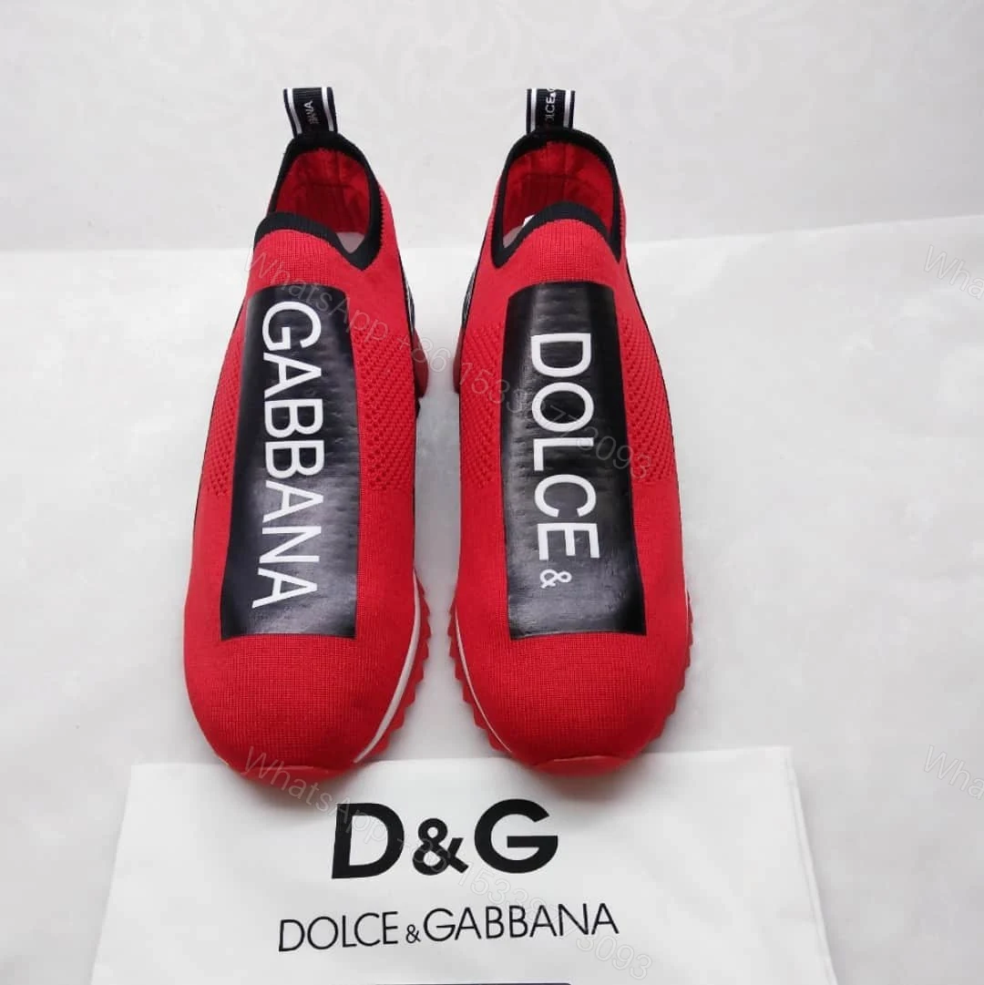 View 2 of DOLCE & GABBANA STRETCH MESH SORRENTO SNEAKERS WITH LOGO – DG049