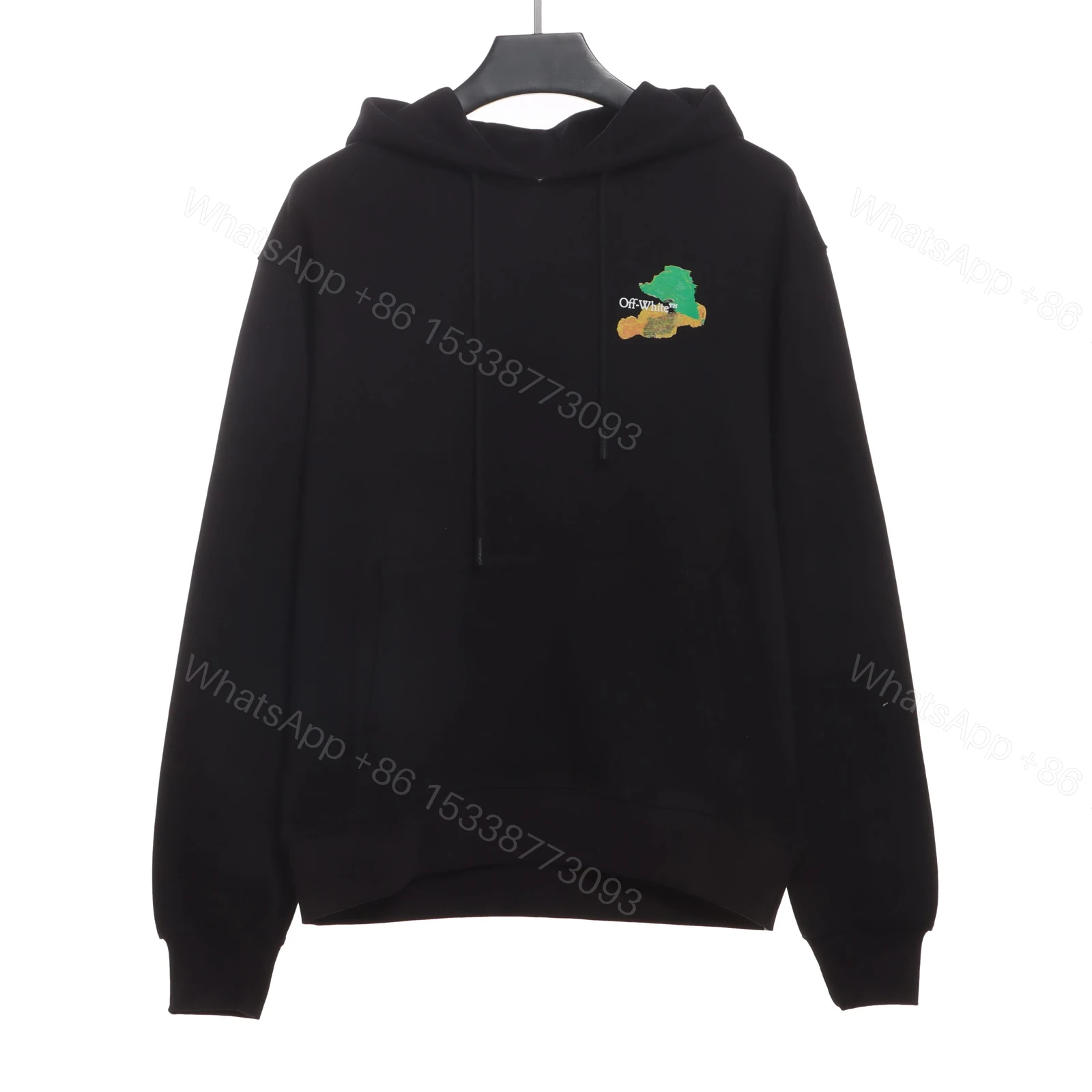 View 7 of Off-White Graffiti Ink Arrow Hoodie
