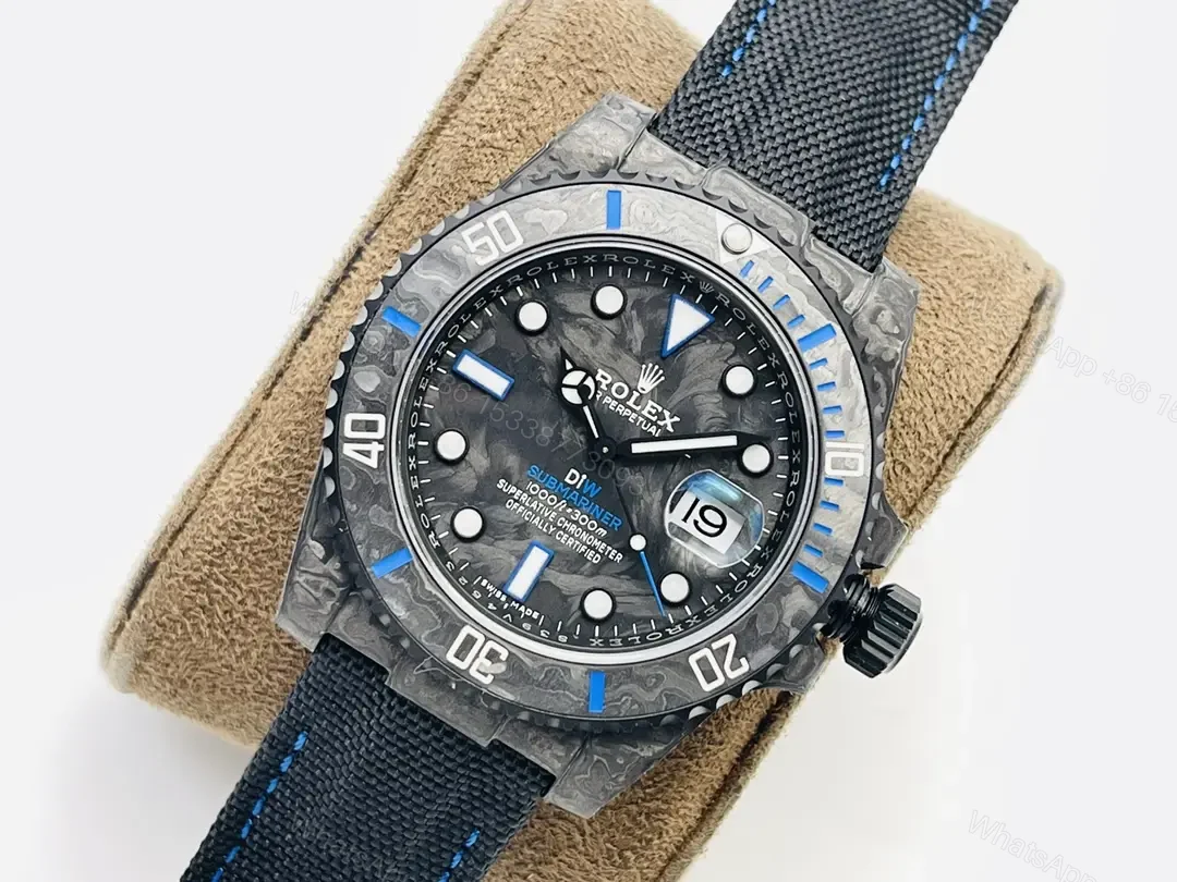 View 3 of Fake Rolex Submariner Carbon Ultra Light 40mm ROLEX-CARBON-40