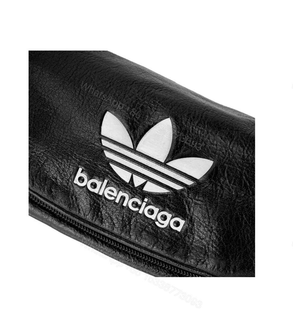 View 9 of Lux textured Leather Belt Bag: Chic Streetwear Essential