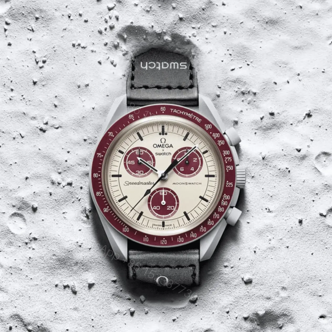 View 5 of Reloj Clon Réplica Omega x Swatch