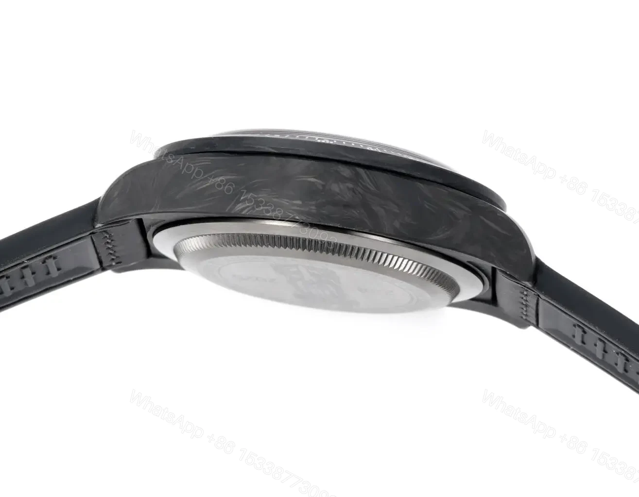View 6 of Tudor R29 Biwan Red Accent Chronograph Black Strap Premium 42MM M7937KN-0001