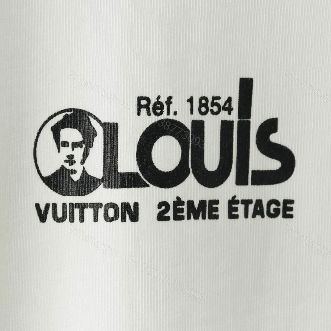 View 4 of LOUIS VUITTON RED AND BLUE LOGO BADGE