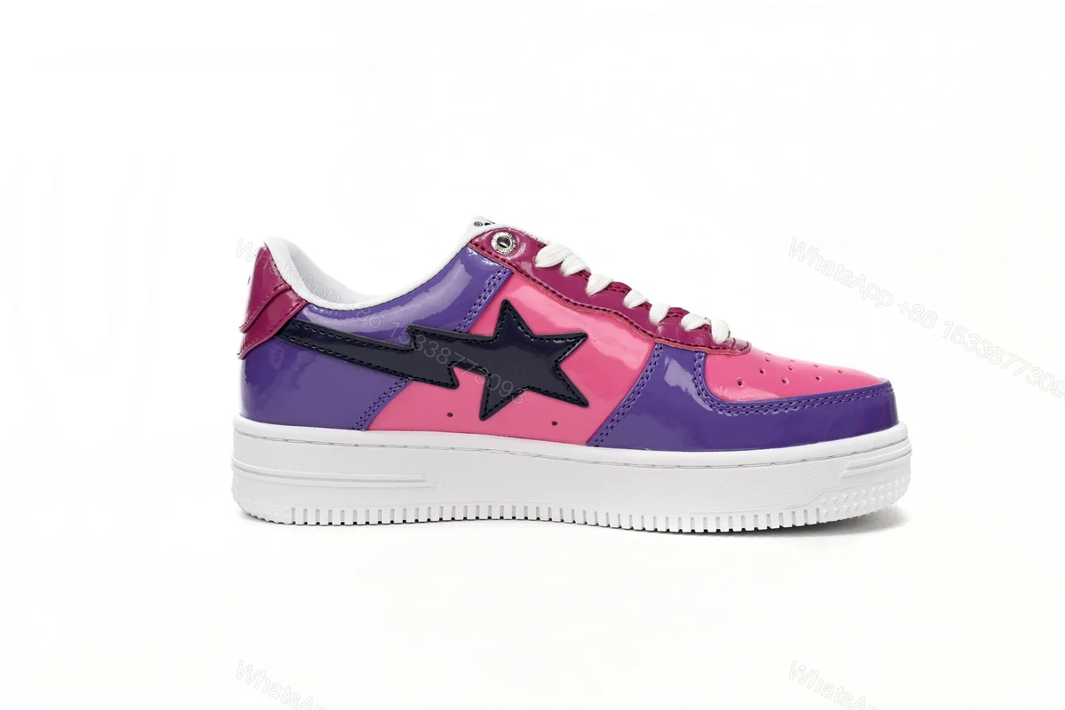 View 5 of A Bathing Ape Bape Sta Low Purple Mirror Surface 1H20 191 046