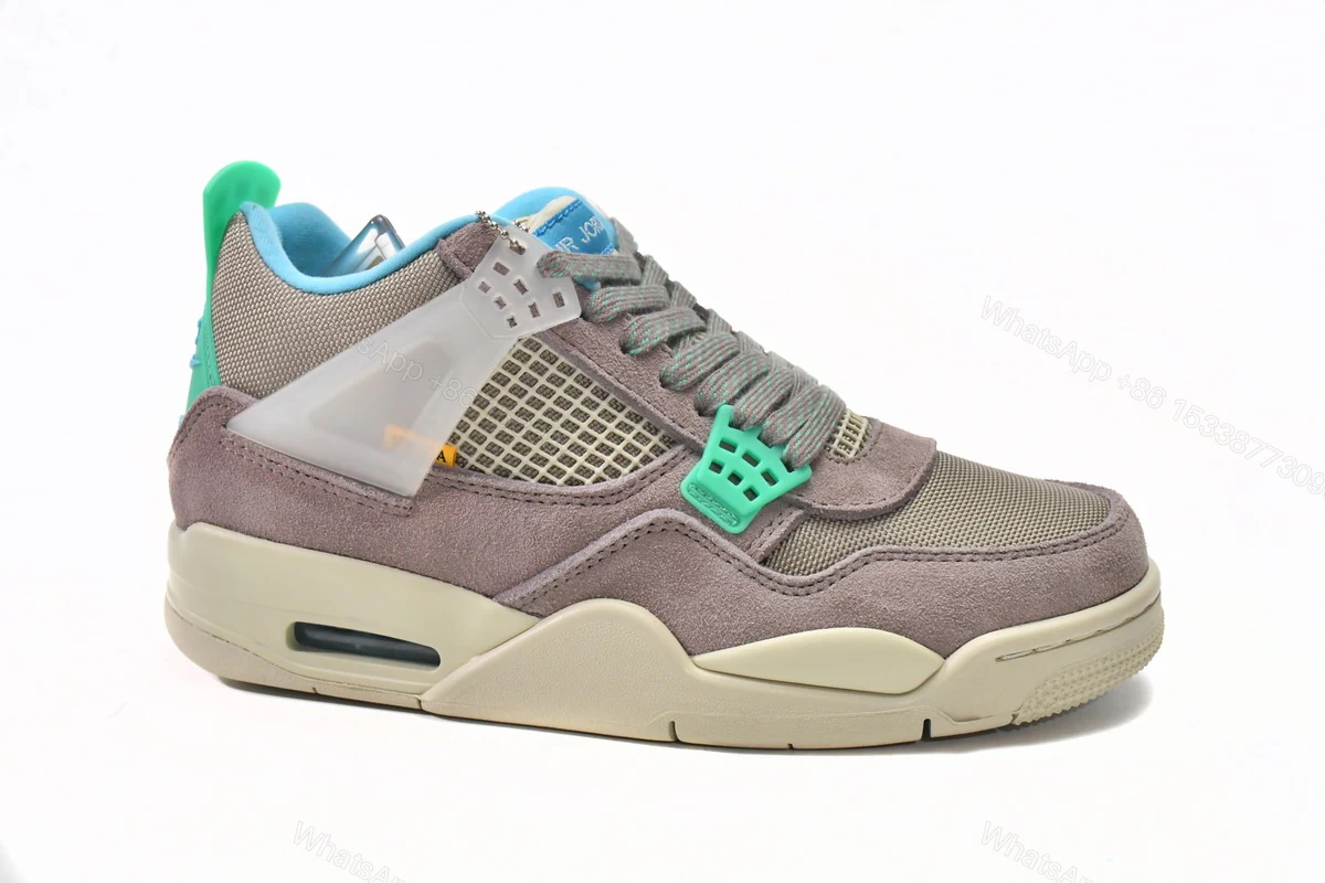 View 2 of Union LA x Air Jordan 4 Retro Taupe Haze DJ5718-242 (Top Quality)