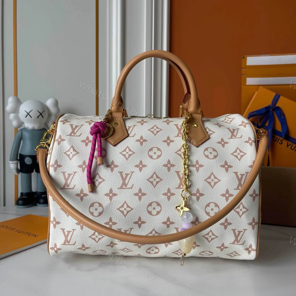 View 2 of Louis Vuitton Speedy Soft 30 Lucky Bag Dune 30Cm M15108