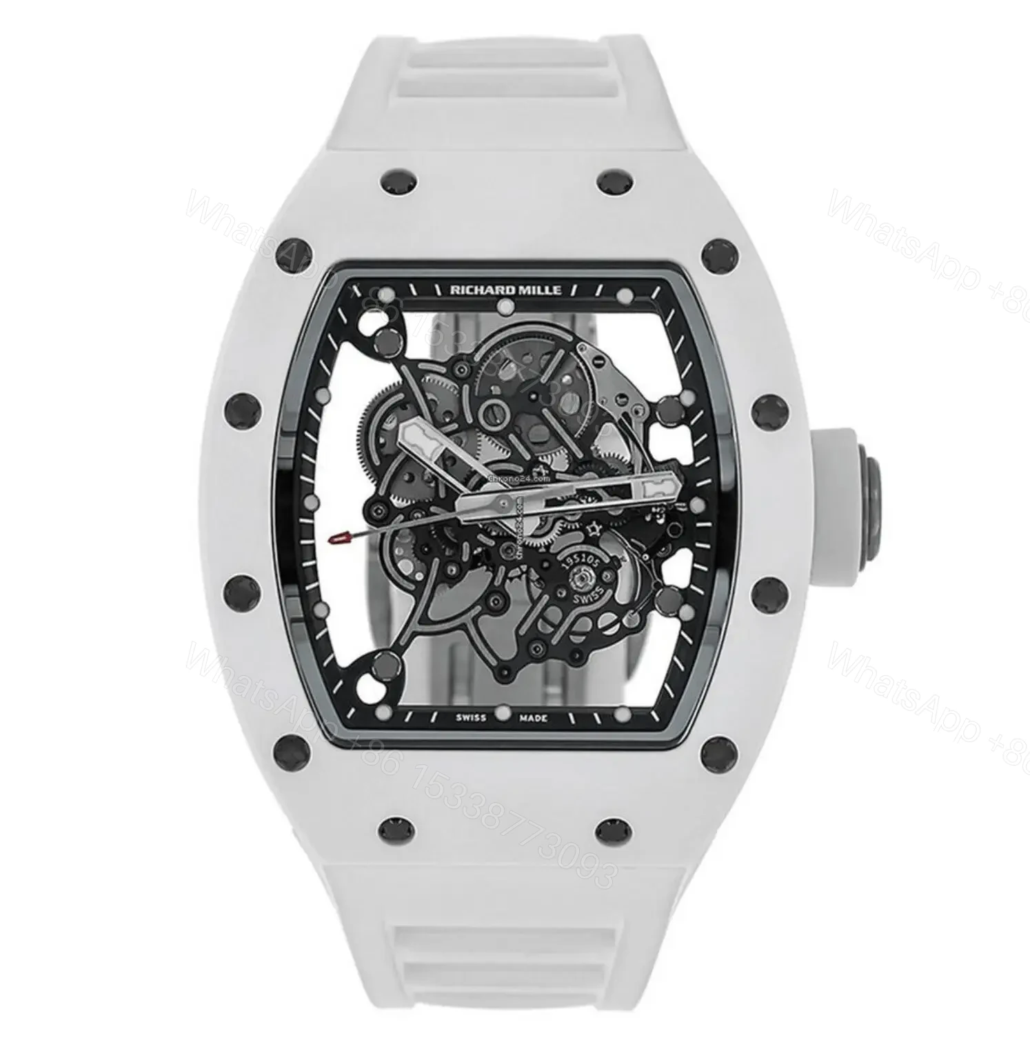 View 8 of Richard Mille Swiss Clone Replica Rm 0055 Best Edition Swiss