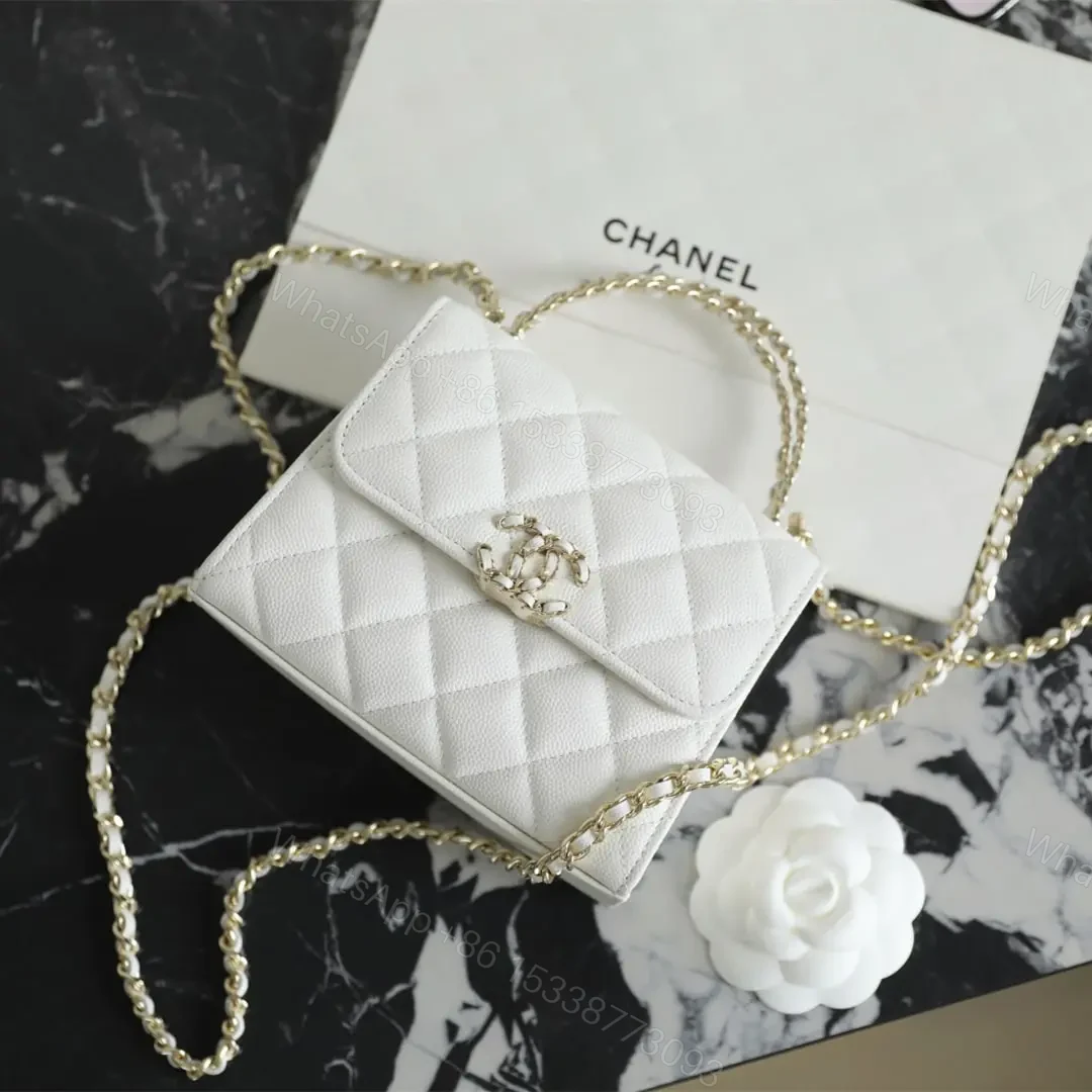 View 17 of 高仿Chanel*23P系列AP3237豎版Kelly手袋白色免檢版