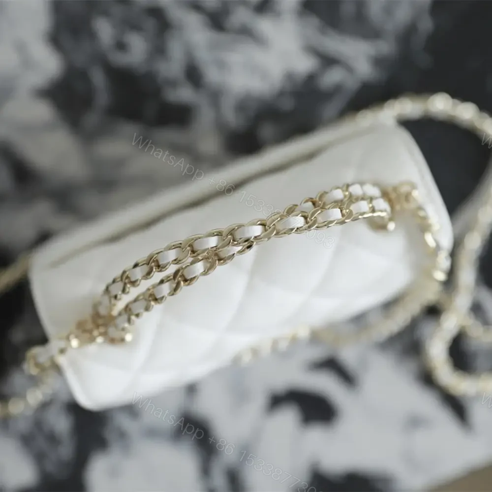 View 6 of 高仿Chanel*23P系列AP3237豎版Kelly手袋白色免檢版