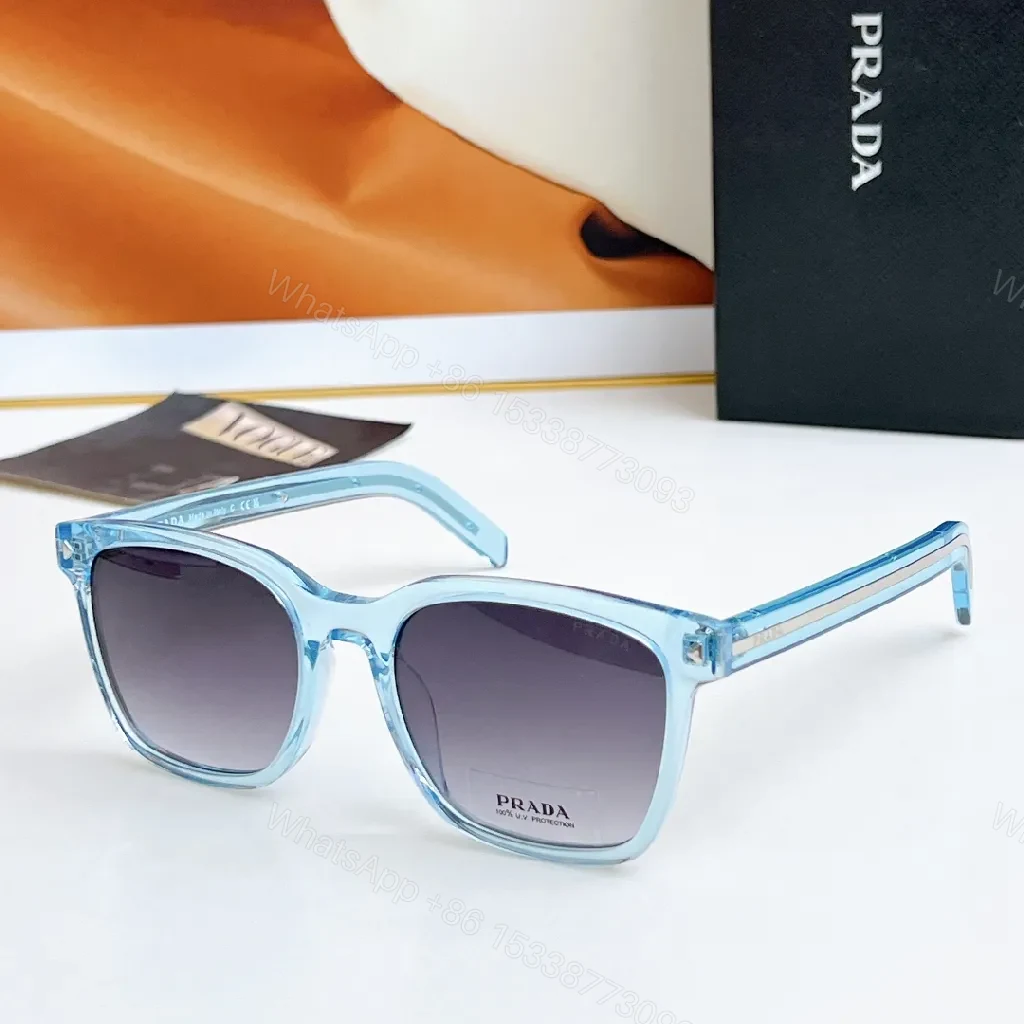 View 4 of Oversized Two-Tone Frame Sunglasses with UV400 Lenses