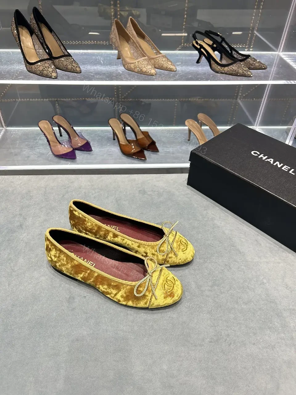 View 8 of Velvet Ballet Flats: Lux Texture, Everyday Comfort, Pointed Toe