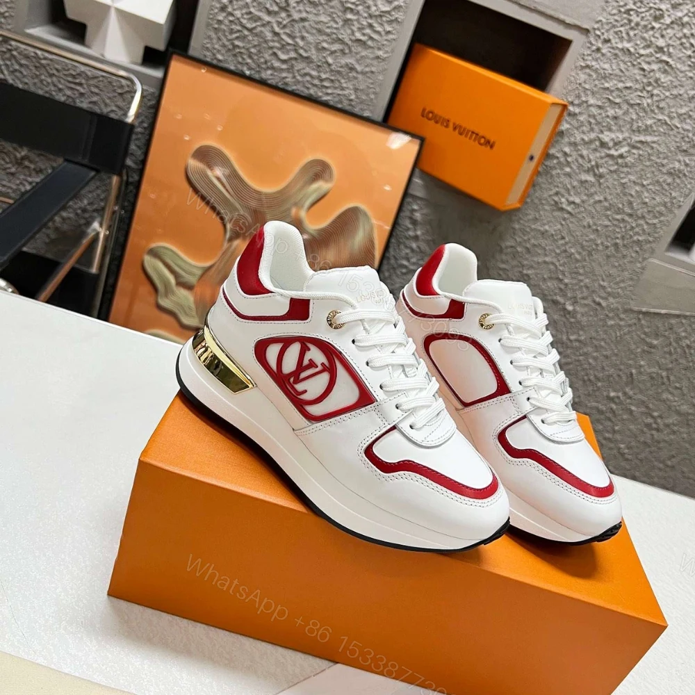 View 2 of Louis Vuitton Neo Run Away Sneaker White And Red