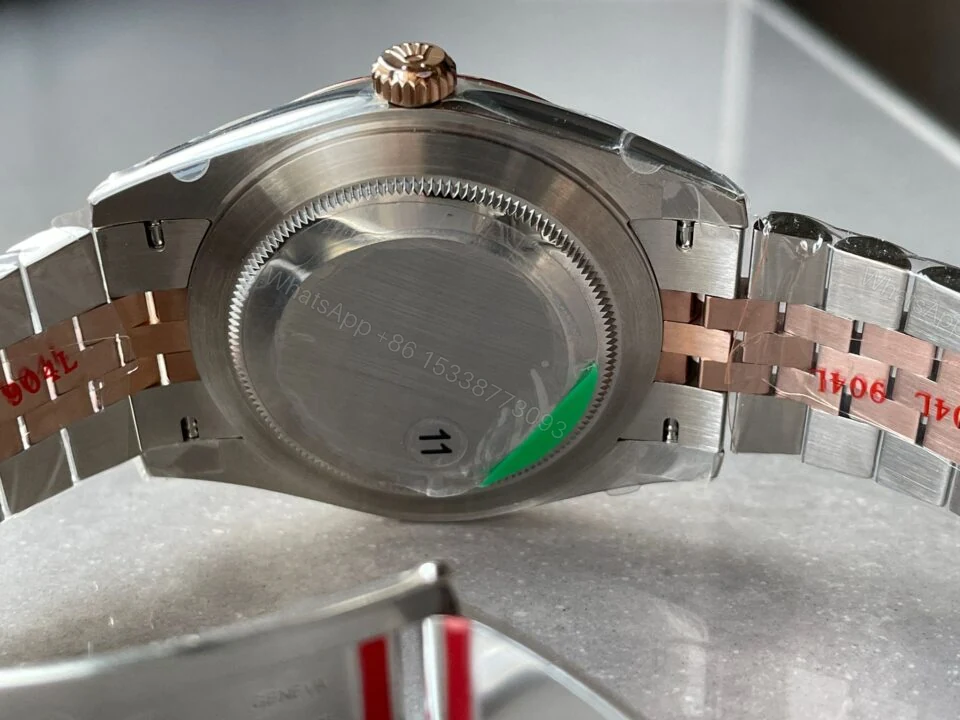 View 9 of VSF Factory 1:1 Rolex DateJust 41 126331 904L SS/RG Best Edition Champagne Gold Dial VS3235