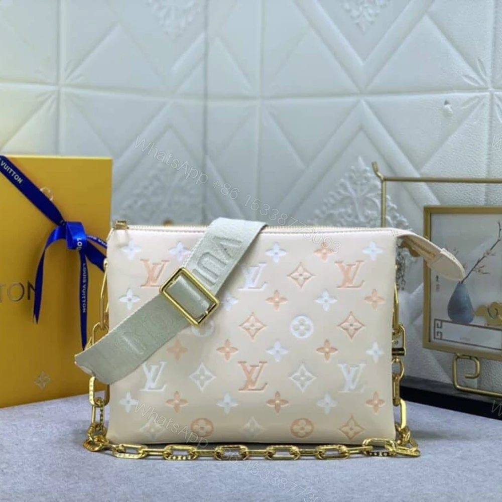 View 2 of Louis Vuitton Bolso Coussin PM Cream 26Cm M22398