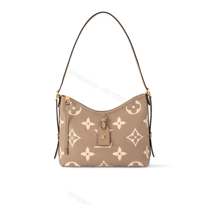 Louis Vuitton Carryall PM Bicolor Monogram Empreinte Dove And Cream 29Cm M47180 — view 1