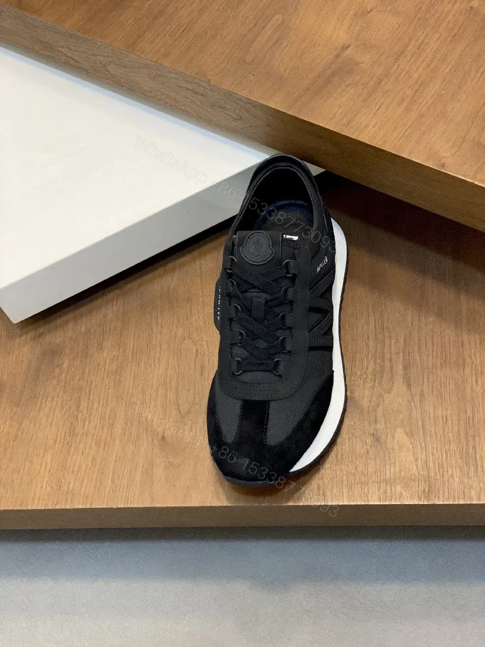 View 5 of Sporty Black Luxury Sneaker: All-Day Comfort, Moncler-Inspired