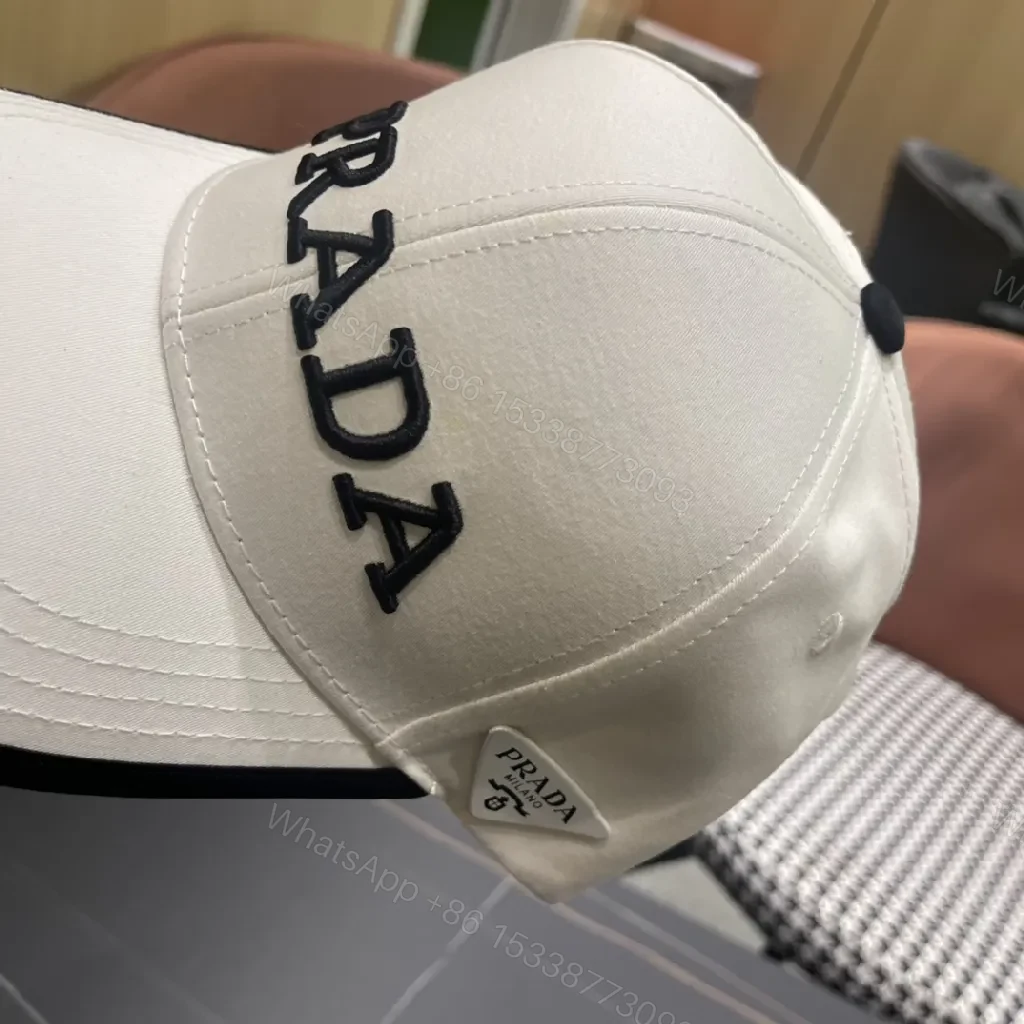 View 8 of White Cap – Premium Embroidered Logo, Structured, Adjustable, Breathable