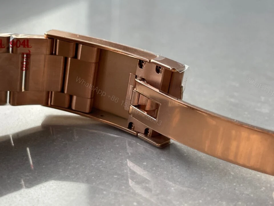 View 12 of Noob FACTORY 1:1 Rolex Sky-Dweller 326935 RG/SS Turquosi Dial