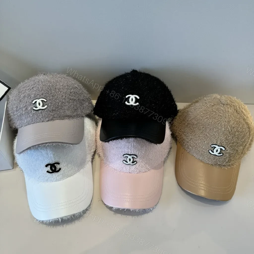 View 3 of Lux Fur-Trim Cap: Subtle Luxe, Soft Comfort, Modern Style
