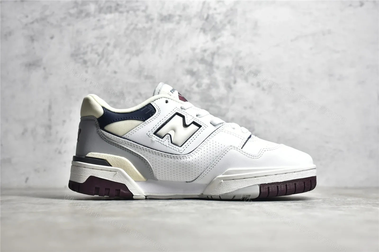 View 3 of New balance 550 White and Blue