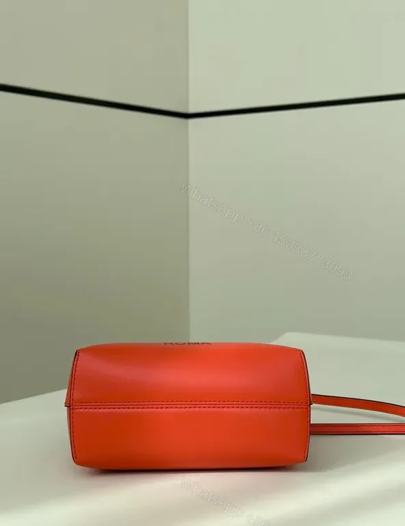 View 6 of Coral Mini Bag: FENDI Roma Sparkle Top Handle Carryall