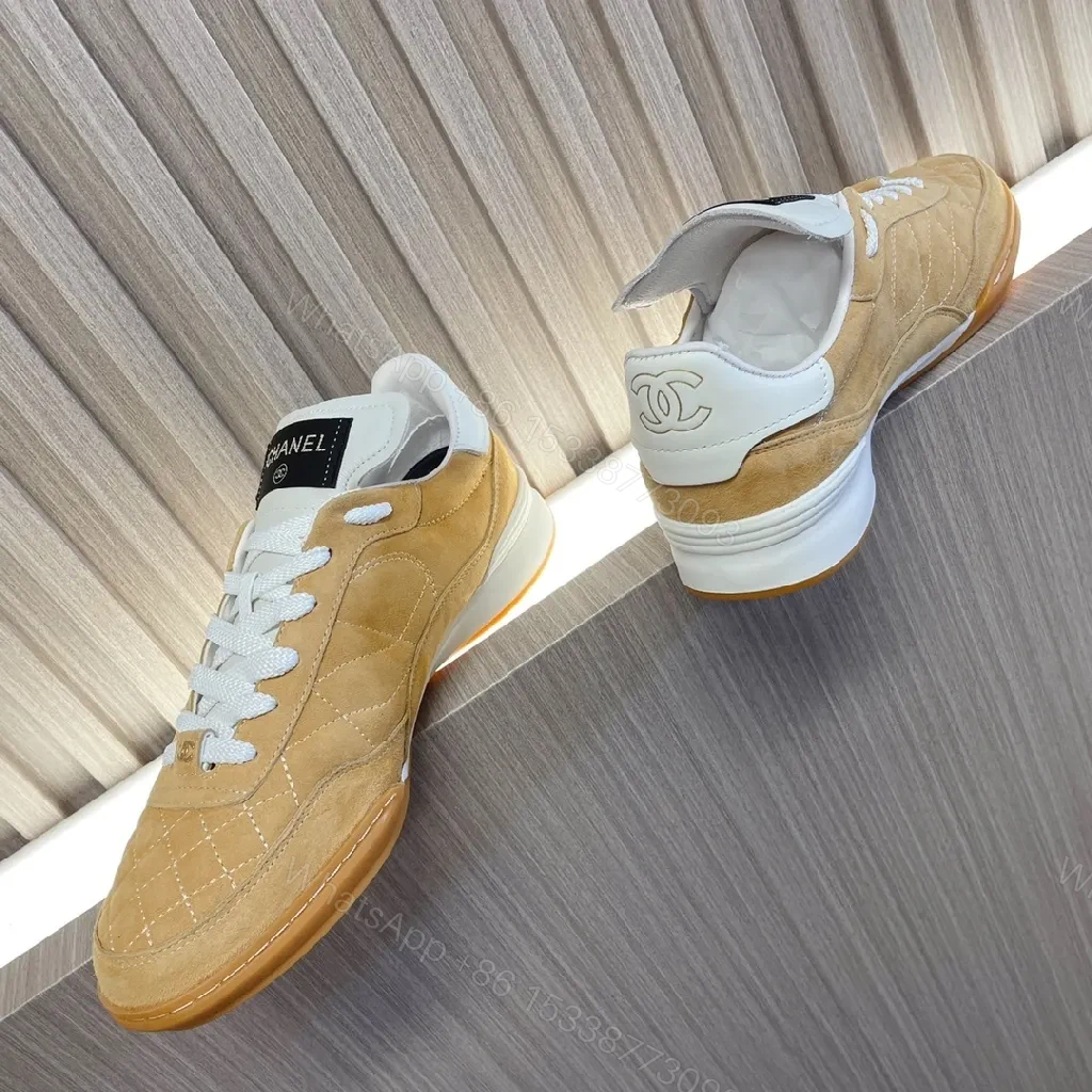 View 3 of Textured Suede High-Top Sneaker with Quilted Detailing