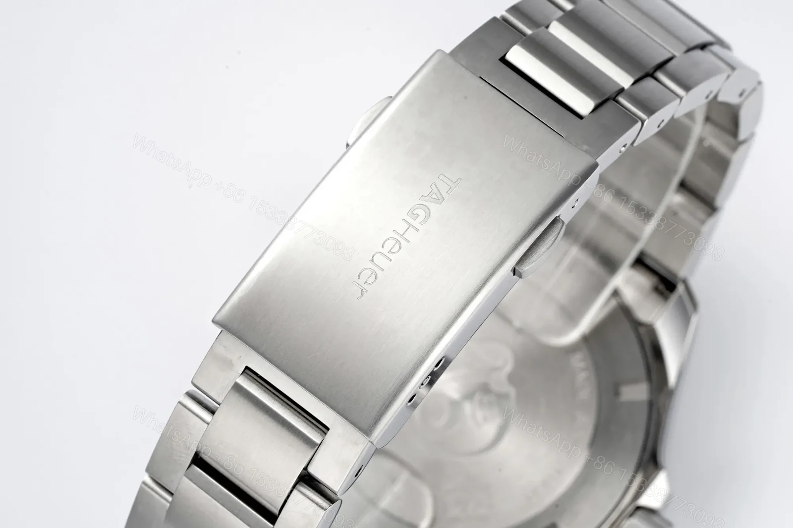 View 5 of Tag Heuer Super Series Watch – Black Dial, Stainless Steel, Casual and Formal Style, 100m Waterproof