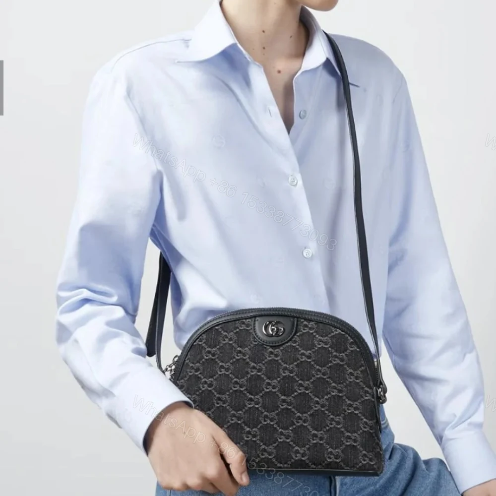View 6 of Gucci Ophidia GG Small Shoulder Bag Black 23Cm 499621 FAC2F 8450
