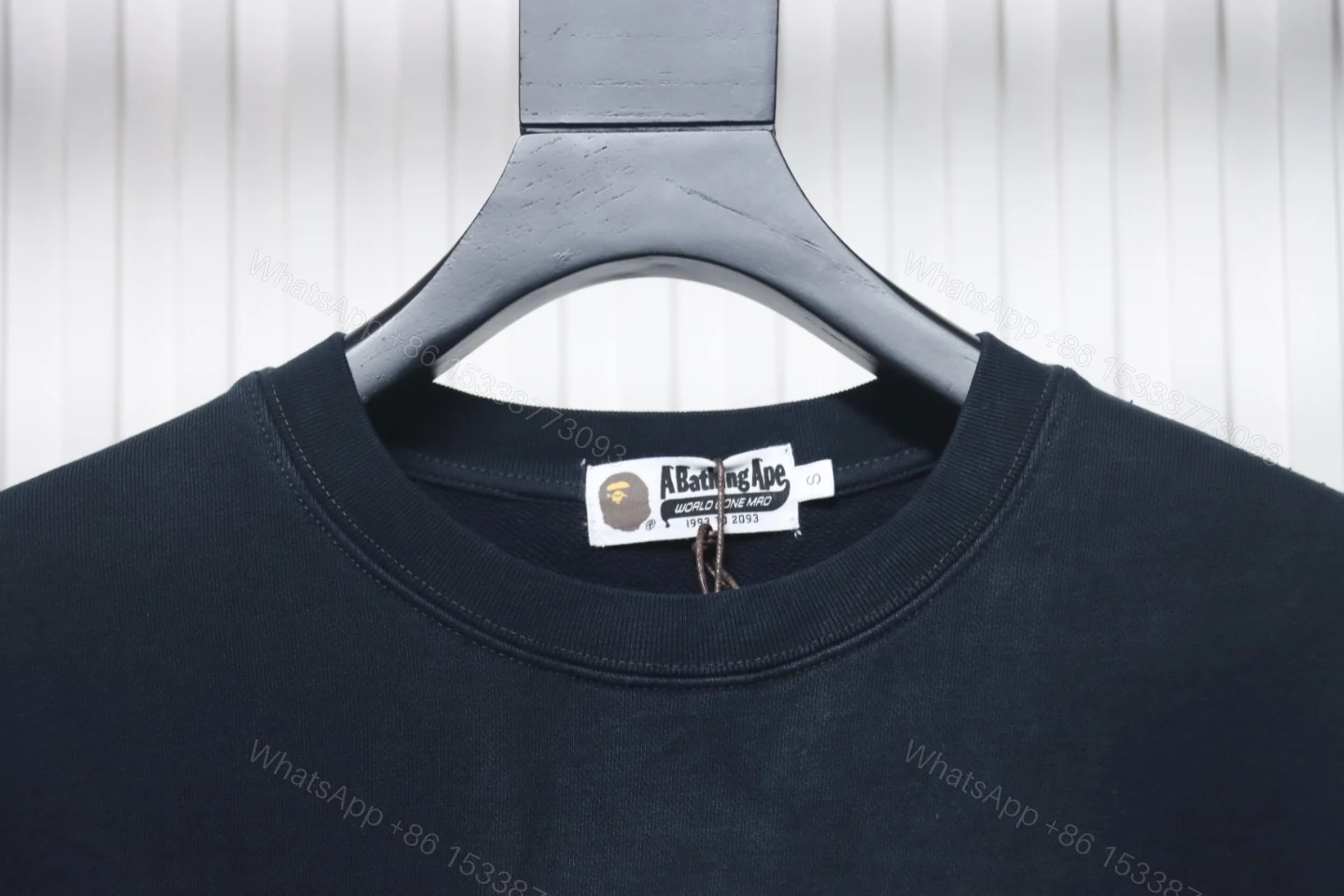 View 6 of BAPE 24FW Ape Head Black Sweatshirt