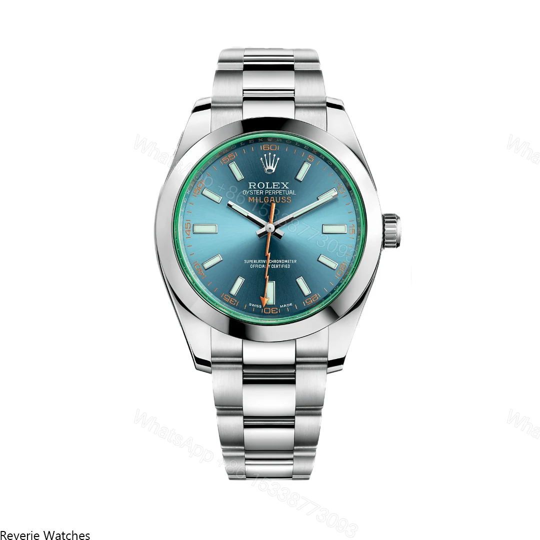 Rolex Milgauss Blue Dial Replica — view 1