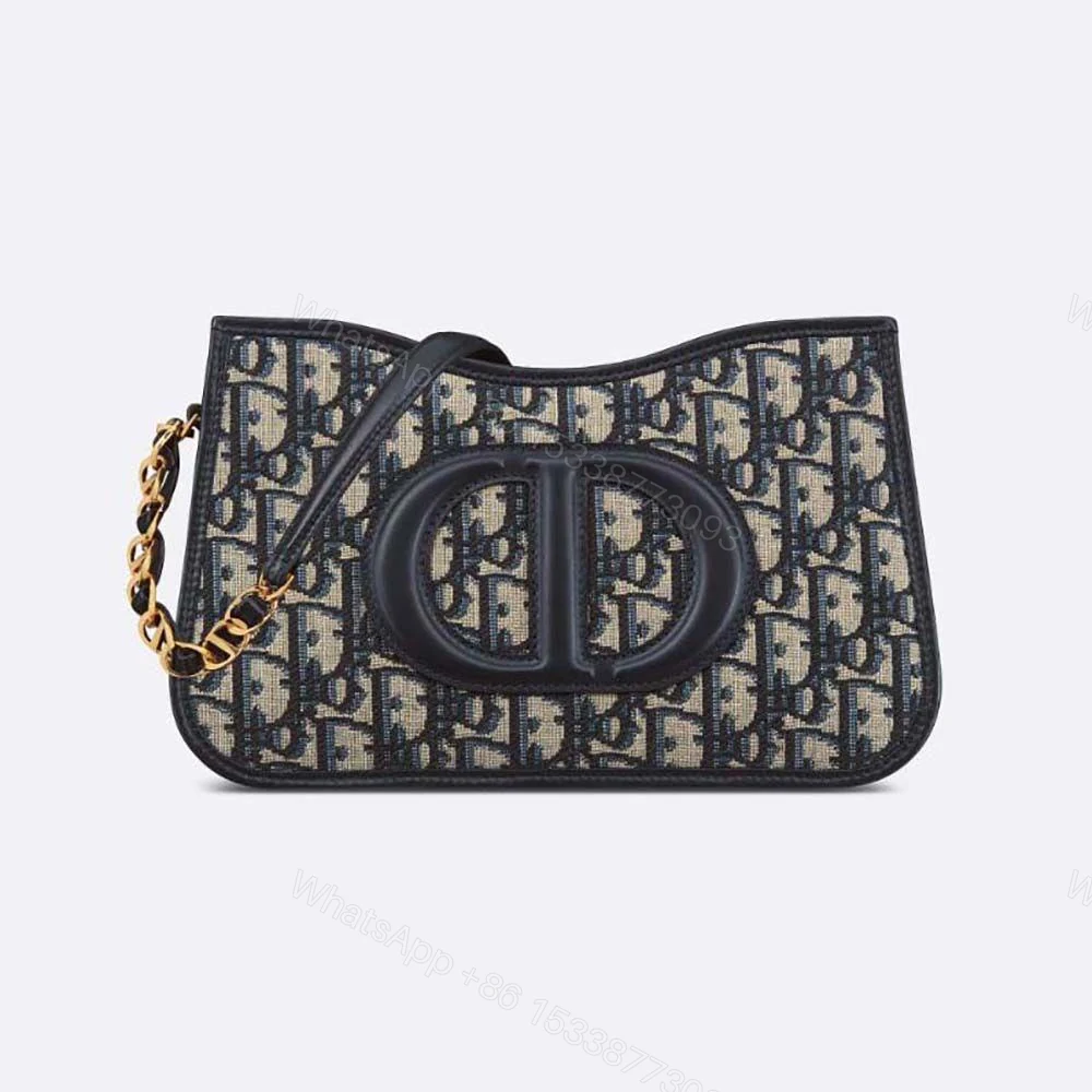 View 2 of Dior Women Hobo Mini Bag Dior Oblique Jacquard