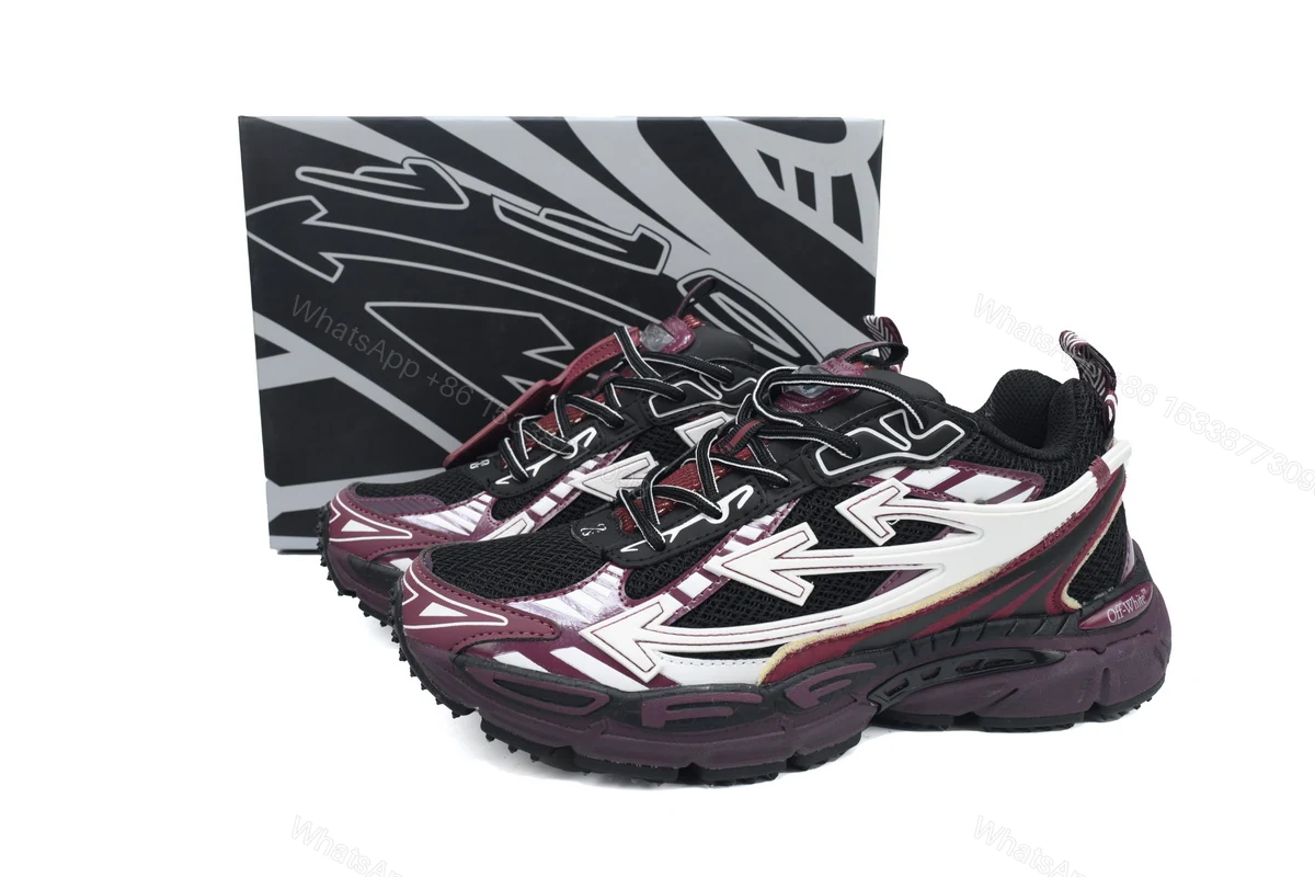 View 3 of OFF-WHITE Out Of Black Purple Red OMIA295F24 FAB00 10012