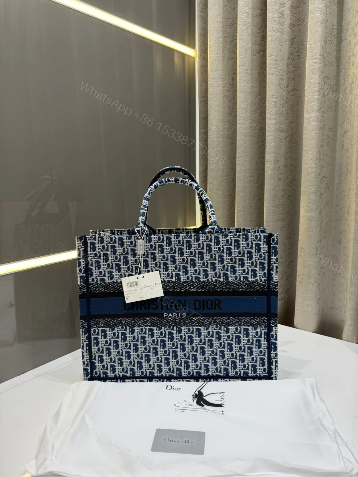 First Copy Christian Dior Monogram Tote Bag — view 1