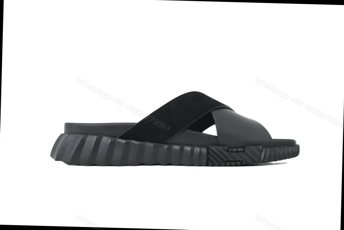 HERMES Infra Sandals Black — view 2