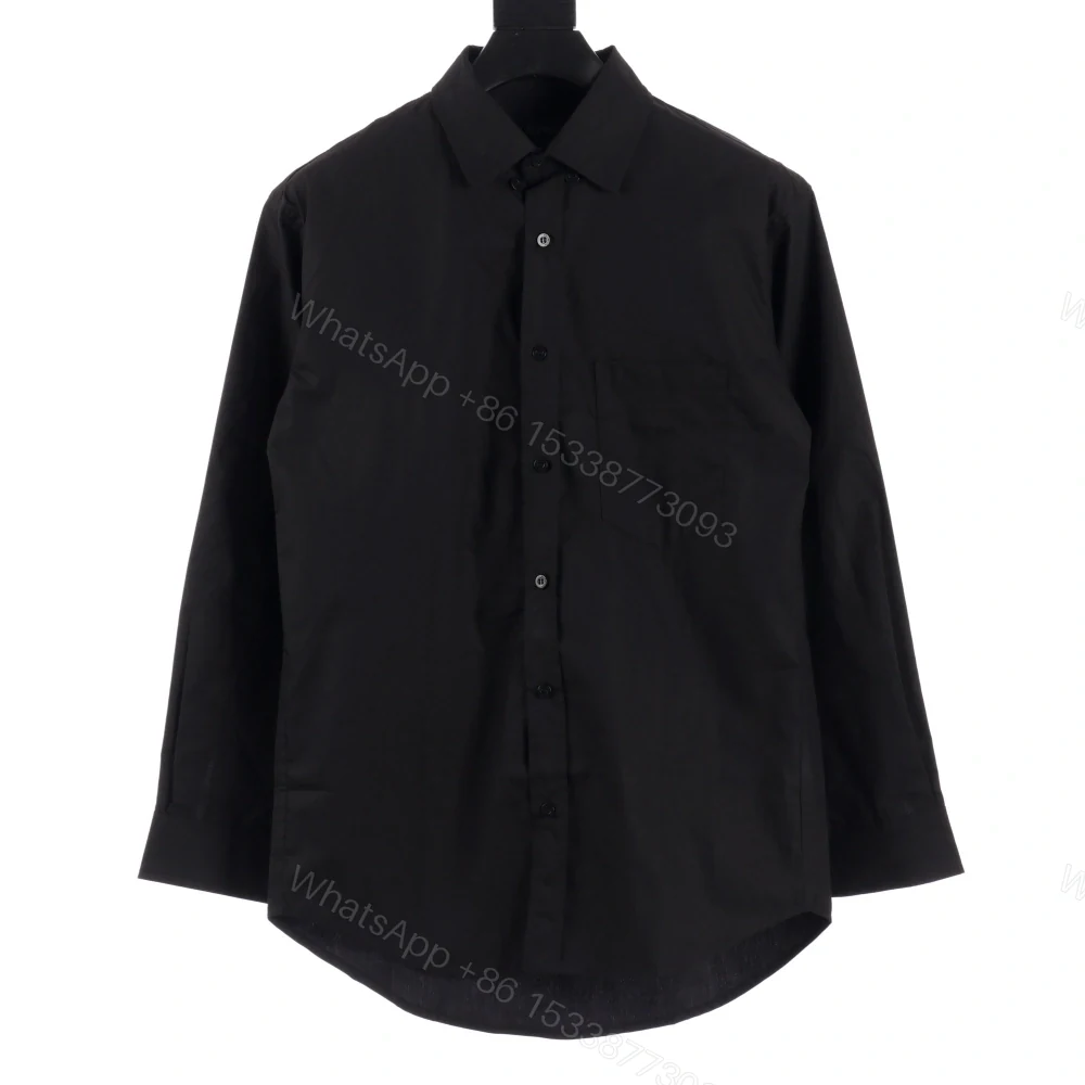 高仿Balenciaga*SS24系列725377長袖襯衫黑色 — view 1