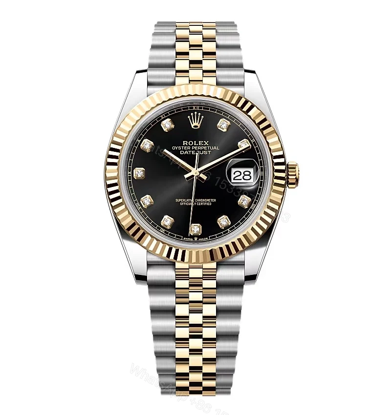 Rolex Datejust Black Diamond Dial 126333-0006 41 mm — view 1