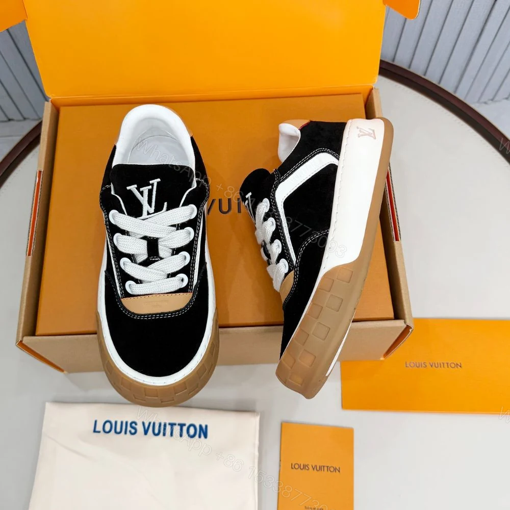 View 4 of Louis Vuitton LV Tilted Sneaker Black 1AJ734