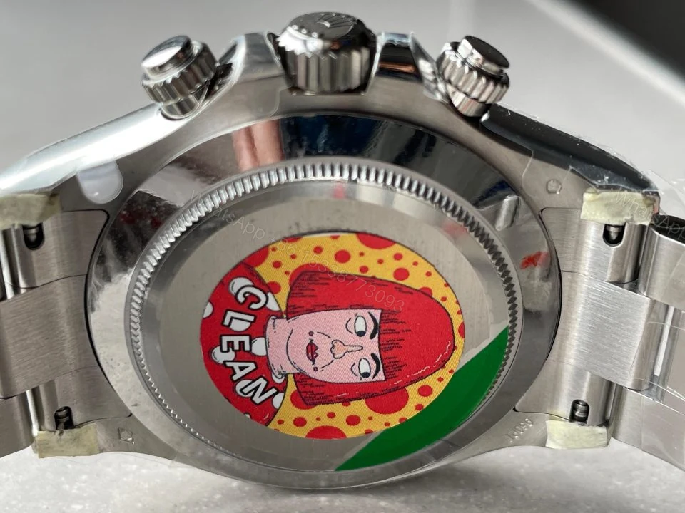 View 7 of Clean Factory 1:1 Rolex Daytona 116506 50th Anniversary Best Edition Ice Blue Dial Lume Markers SA4130 V2