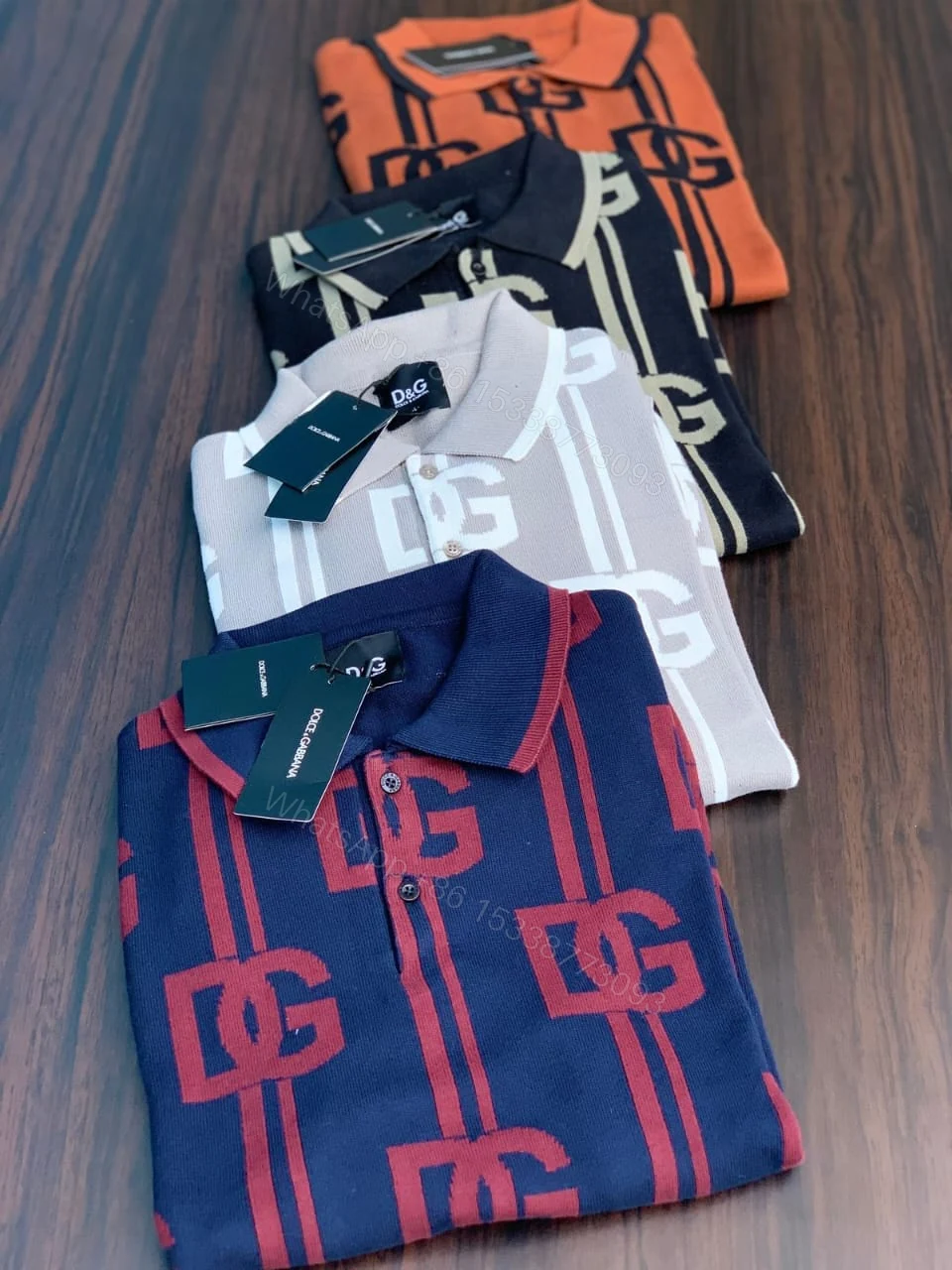 View 7 of First Copy D&G Exclusive Polo Pullovers