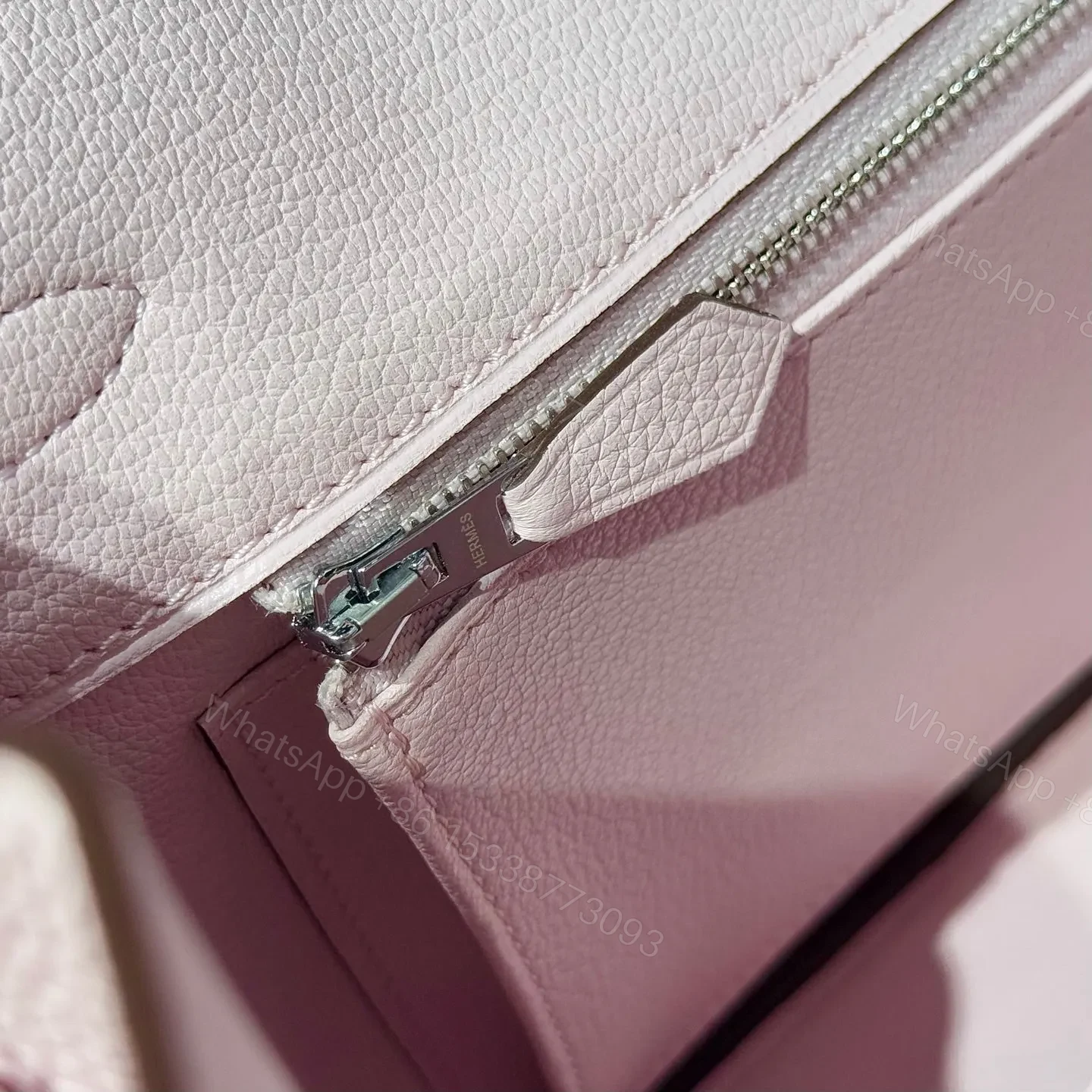 View 7 of HN 25 IN PINK BABY SILVER HARDWARE