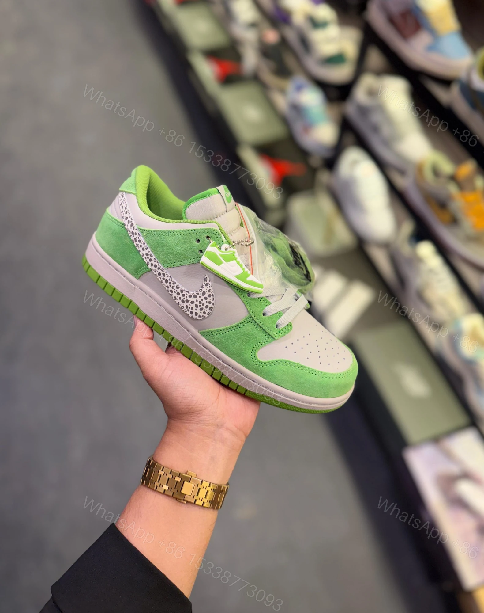 View 7 of FIRST COPY Nike SB Dunk Chlorophyll 2025