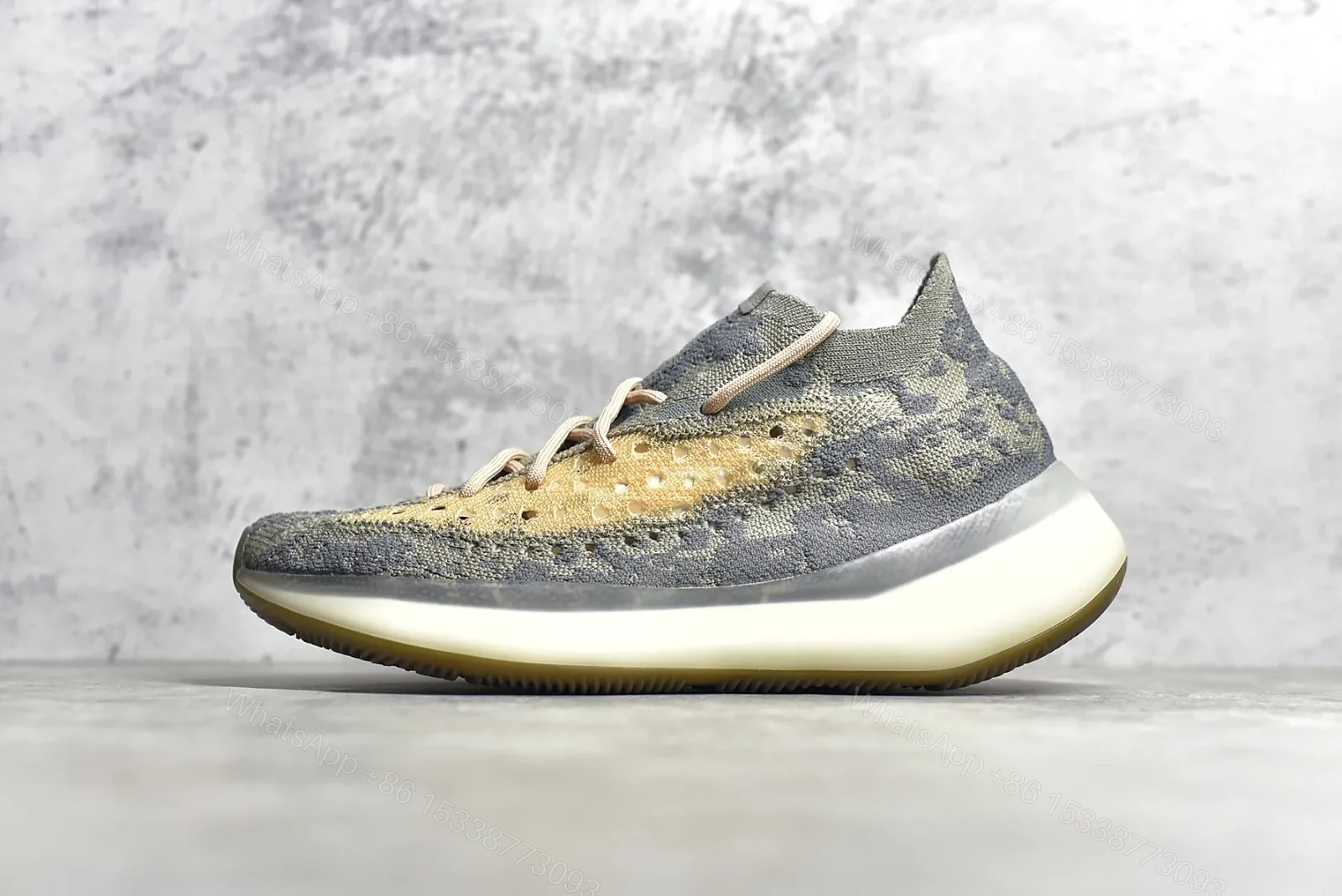 UA Yeezy Boost 380 Mist Non Reflective Reps — view 1