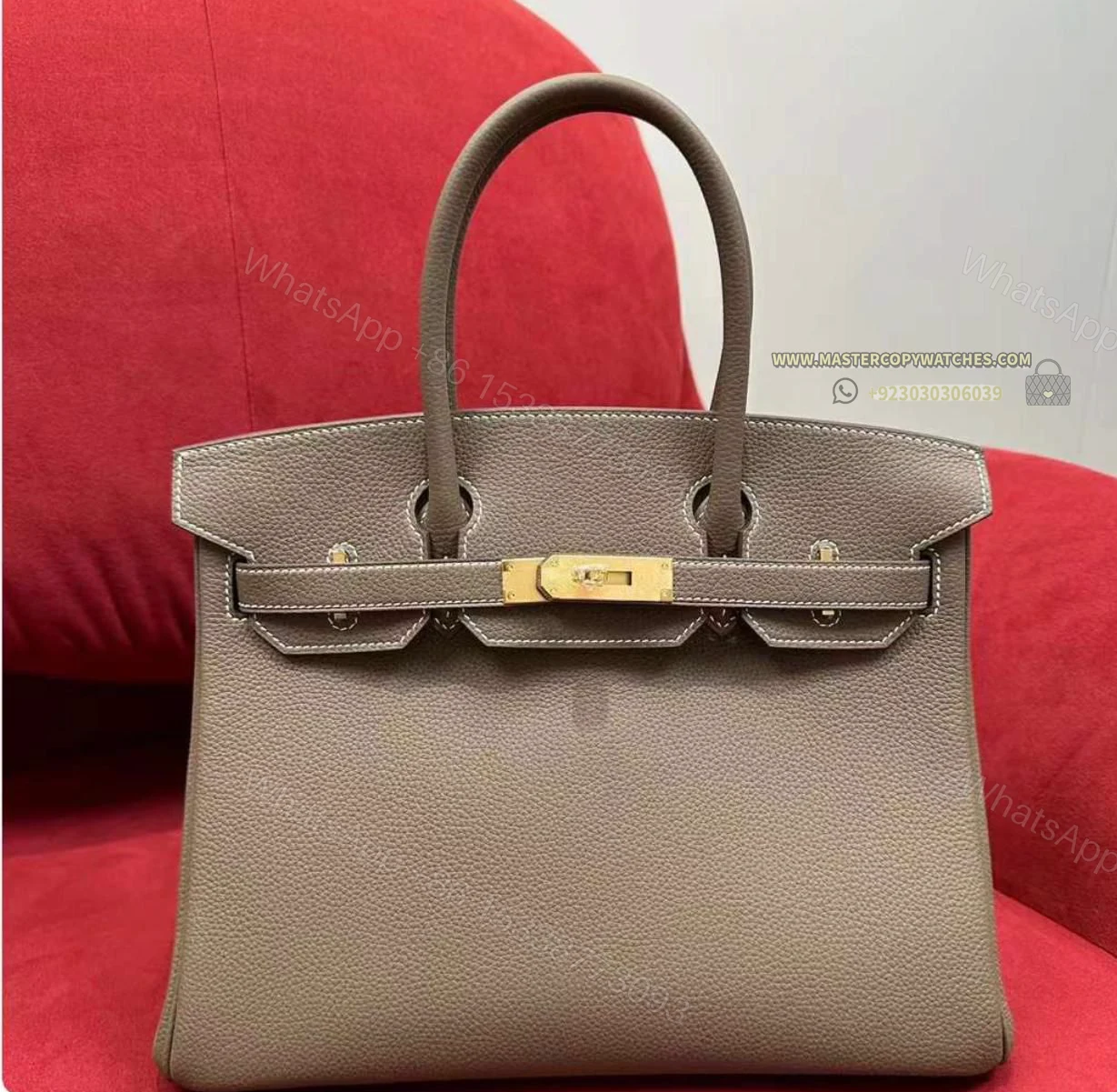 Hermes Birkin 30 Etoupe — view 1