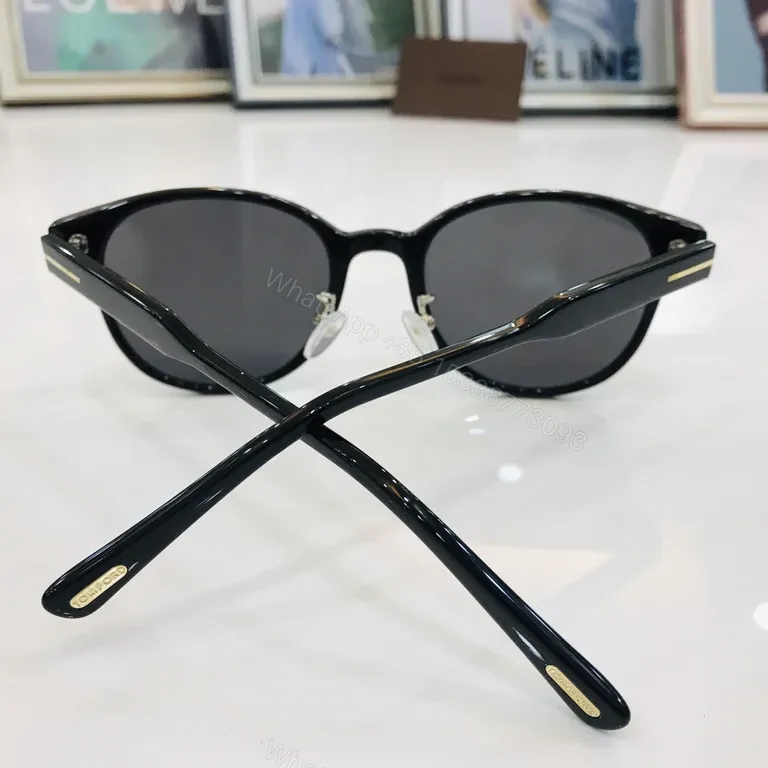 View 8 of Bold Blue Frame Sunglasses â€“ Luxury Fashion, All-Day Comfort