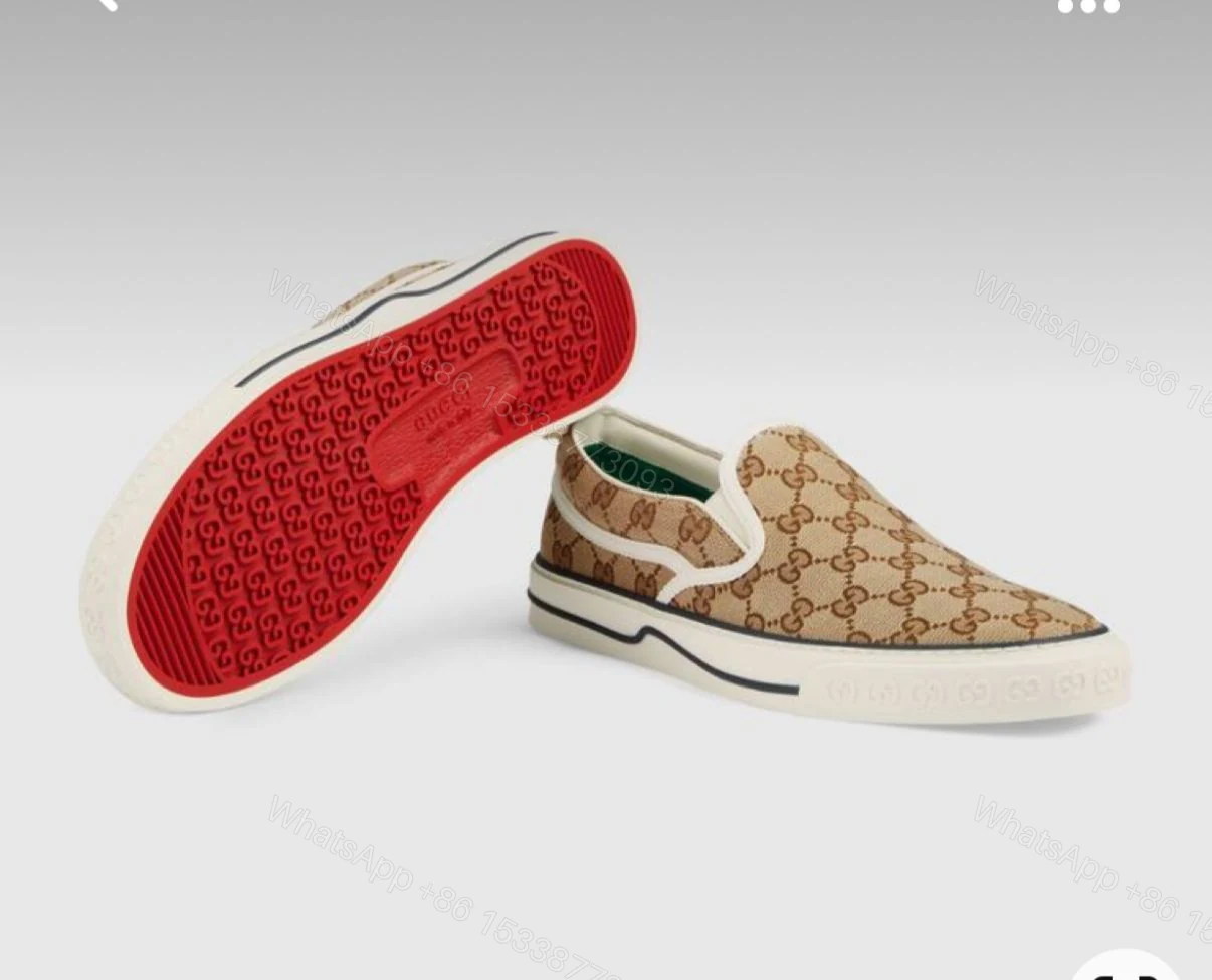 View 3 of First Copy Gucci Tennis Slip-On Shoes for Men