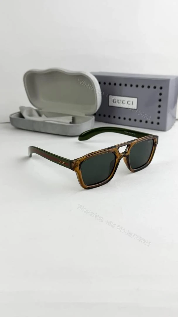 View 4 of First Copy Gucci Brown Green 4951 Sunglasses