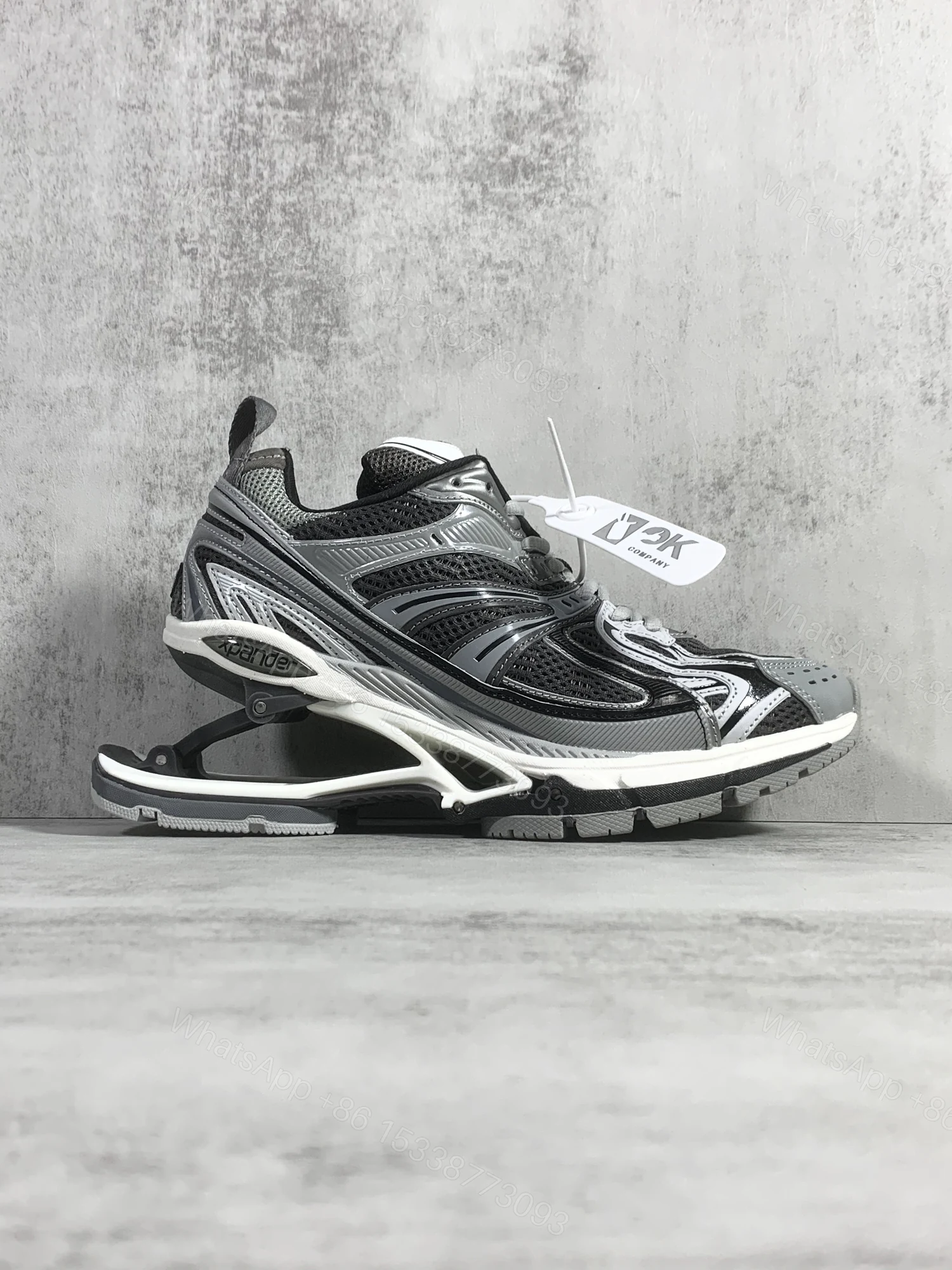 Balenciaga X-Pander Black Grey — view 2
