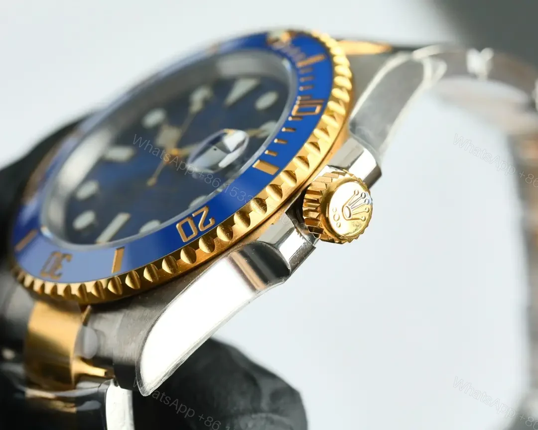 View 5 of Rolex Submariner Date 41 Stainless Steel Yellow Gold Blue Dial Oyster 126613LB-0002