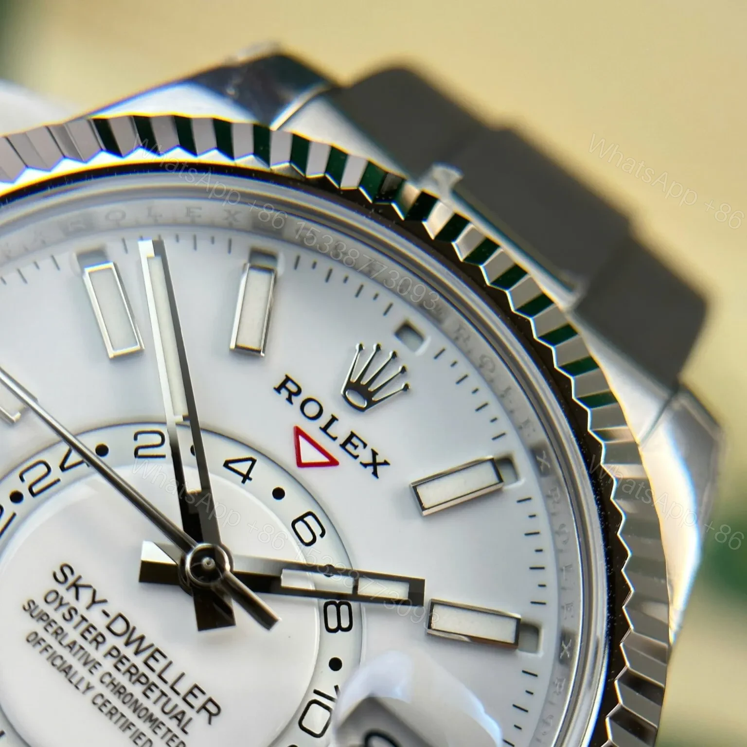 View 6 of Superclone Rolex Sky-Dweller Intense white Dial 336239