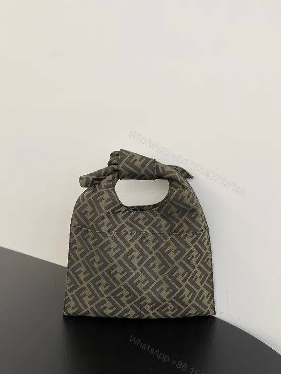 Chic Monogram Jacquard Tote: Elevated Everyday Carry — view 1